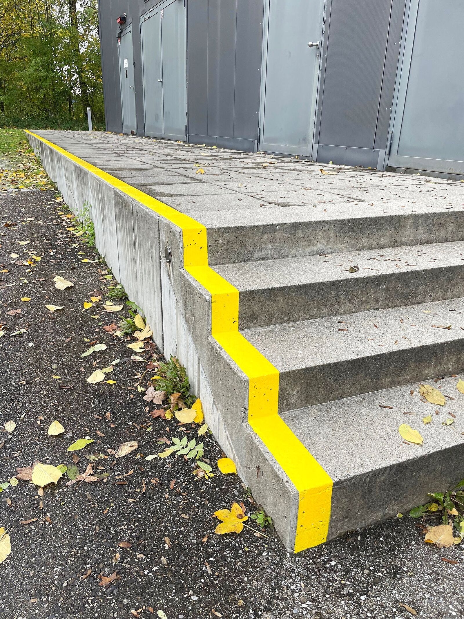 Treppenmarkierungen